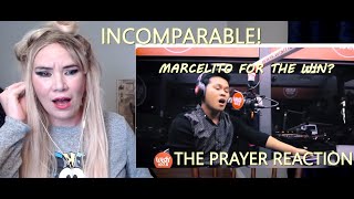 I have no Words First Time Hearing THE PRAYER  Marcelito Pomoy [upl. by Kruter]