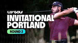 Round 2  LIV Golf Invitational Portland [upl. by Euqinorev]