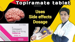 Topiramate 25 mg tablet uses  Topiramate 50 mg tablet  Topaz 25 mg tablet [upl. by Namhcan348]