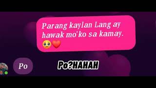 Pagmamahaljroa LYRICS PRANK ON MY BOYFRIEND  ANGEL DUPIO [upl. by Ynatil256]