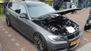 335i N54 Single Turbo 456whp Open WG Acceleration 0210kmh [upl. by Trevorr]