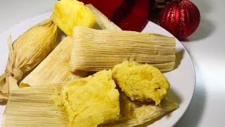 TAMALES DULCES DE PIÑA DELICIOSOS [upl. by Remy]