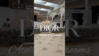 Dior Beauty Atelier of Dreams pop up in Aventura Mall Miami dioraddict diorbeauty diorperfume [upl. by Cilla]