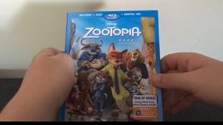 An Extremely Zootopian BluRay Update June 7 2016 [upl. by Dowlen]