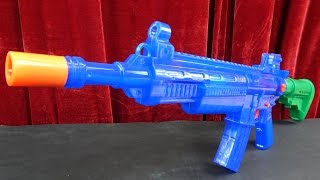 M16 ELEKTRISCHE WASSERPISTOLE SUPER SOAKER  Besser als die Ak47 [upl. by Eirual553]