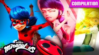 MIRACULOUS  🐞 Compilation 4 🐾 FULL EPISODES ▶️ Origins Part 1 amp 2 Season 1 [upl. by Oehsen698]