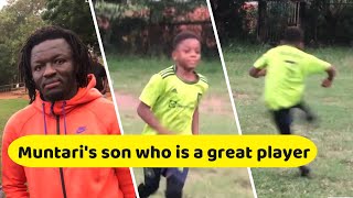 The Goals Shots amp Skills of Sulley Muntaris 8yearold son who is a Genius [upl. by Petula]