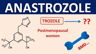 Anastrozole  Mechanism precautions interactions amp uses [upl. by Umeh]