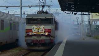 Départ en retraite en gare de Caen  Septembre 2015 [upl. by Damahom843]