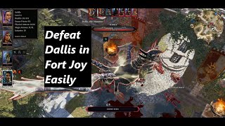 Defeat Dallis in fort joy best method [upl. by Blase404]