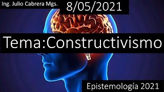 El constructivismo  Epistemología  2021 [upl. by Zulema]