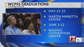 Wake County Schools releases graduation schedule [upl. by Idhem]