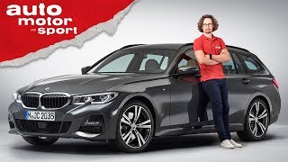 BMW 3er Touring 2019 Was steckt im SportKombi  ReviewNeuvorstellung  auto motor und sport [upl. by Arrait645]