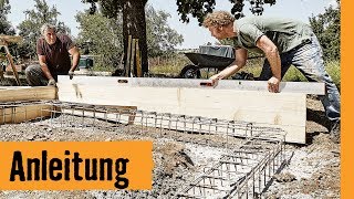 Ringfundament bauen  HORNBACH Meisterschmiede [upl. by Clim]