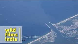 Bay of Gdańsk Poland  aerial footage [upl. by Aneleairam]