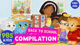 Daniel Tigers Neighborhood Compilation  Back to School  PBS KIDS [upl. by Yrallih]