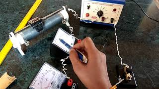 CLASS 12 PHYSICS EXPERIMENT TO CONVERT A GALVANOMETER INTO AN AMMETER [upl. by Kimon]