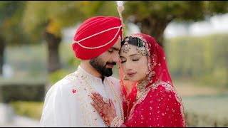 BEST SIKH WEDDING HIGHLIGHTS 2024  SAME DAY EDIT  ANMOLJEET amp RAJBEER [upl. by Scoter]