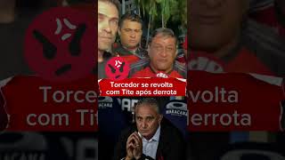 Torcedores revoltados com Tite flamengo libertadores tite [upl. by Belldas]