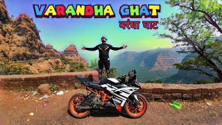 Varandha Ghat Beauty Of Sahyadri mumbai to varandha ghat travel bikers ktmrc390 roadtrip [upl. by Aisatsana]