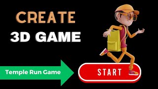 How To Develop 3D Game without Coding  Create Game like Temple Run [upl. by Hardman]