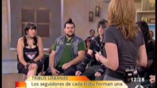 Debate sobre tribus urbanas en Espejo Público 13 [upl. by Oidale]