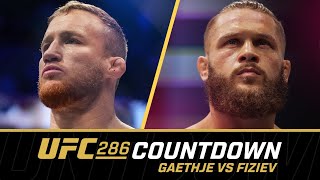 GAETHJE vs FIZIEV  UFC 286 Countdown [upl. by Alekehs]