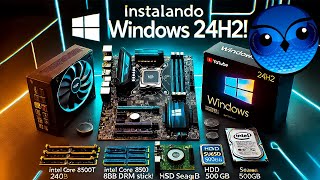 🚀 ¡A Petición de un Seguidor de YouTube Nos Envió su PC para Instalar Windows 24H2 💻✅ [upl. by Sana]