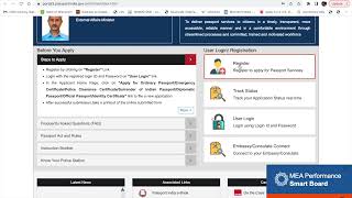 StepbyStep Guide for the RenewalReissuance of Indian Passport Via TATKAL SCHEME from USA Part  I [upl. by Cormick126]