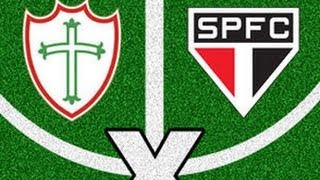 Portuguesa 2 x 1 São Paulo Brasileirão 2013 Jogo Completo [upl. by Ahseim850]