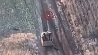 Infantry Standing Up In Desertcross Vehicle Fail To Spot AntiTank Mine [upl. by Ennovad]