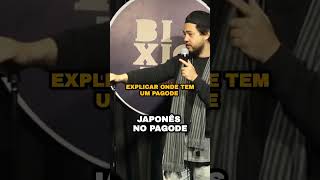 japonês no pagode standupcomedy interação [upl. by Raseda]