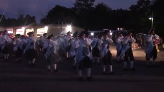 Towpath fife and drum in the torch light parade in macedon [upl. by Daniyal]