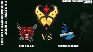 DOFUS Championship Fall 2024  Rafale vs Somnium  Match 1 [upl. by Asalocin]