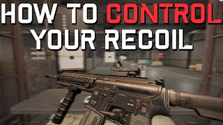 GUIDE HOW TO CONTROL YOUR RECOIL in PUBG [upl. by Eninnaej]