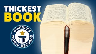 Would You Finish This Book  Records Weekly  Guinness World Records [upl. by Kay433]