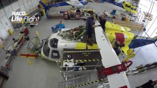 AW139 assembly timelapse [upl. by Bomke]