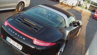 Porsche 911 Targa 991  7th PFF Annual Meeting 2014  Motorworld Böblingen [upl. by Orth]