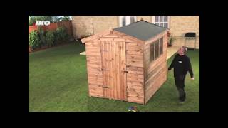 How to Replace your shed roof [upl. by Eniluj513]