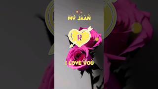 r name status video  r love status video  r letter whatsapp status video  r name love status 🥰 [upl. by Nuahsyar]