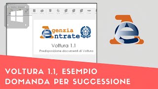 Voltura 11 guida generale con modello di domanda per successione [upl. by Whitcher]