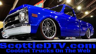 1970 Chevrolet C10 Street Truck The Grand National Roadster Show 2018 [upl. by Hayse282]