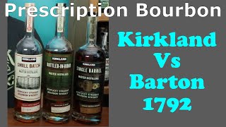 KirklandCostco Barton 1792 Bourbon Series Review and Compare [upl. by Harmonie]