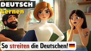 Familienkonflikte außer Kontrolle 😡 B1  B2  Dialoge zum Deutschlernen [upl. by Mogerly96]