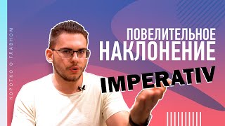 Урок немецкого языка 29 Повелительное наклонение — Imperativ [upl. by Zednanreh836]