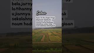 Sabar quotes motivation katabijak nasehatidiri motivasi shorts story [upl. by Pudendas]