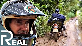 African Motorcycle Diaries  Episode 4 Angola to Congo  FD Real Show [upl. by Nnaegroeg]