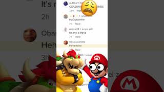 Remixing my TikTok comments 😂🤣 Mario is going to do something very illegal [upl. by Georges]