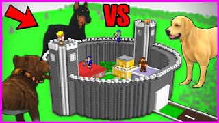 EFEKAN VS KÖPEK ÇETESİ GÜVENLİ KALE😱  Minecraft [upl. by Harad]