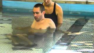 Quadriplegic aqua therapy [upl. by Eustacia]